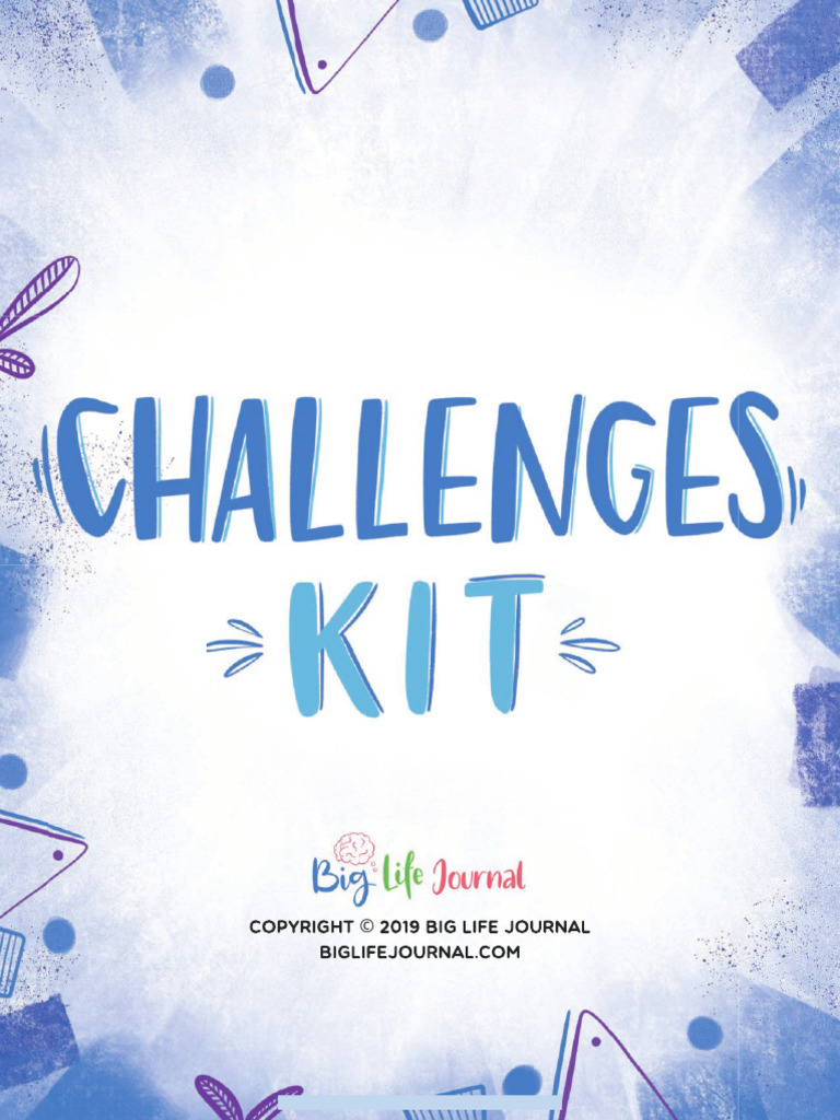 Big Life Journal, Challenges Kit (Big Life Journal) (Z-Library) | PDF ...