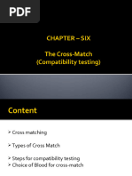 Chapter 6-The Cross-Matching