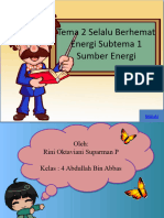 Pembelajaran Sumber Energi Air