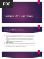 Garments Factory SMV Total Process