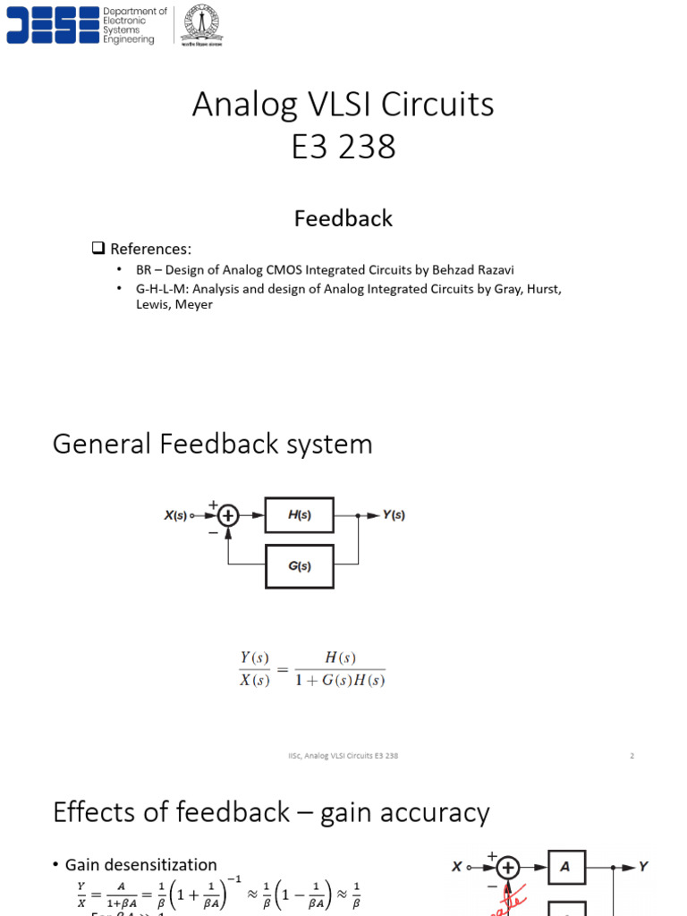 Feedback | PDF | Amplifier | Feedback