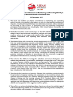 ASEAN FMs Statement On Maintaining and Promoting Stability in The Maritime Sphere in SEA