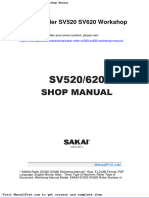 Sakai Roller Sv520 Sv620 Workshop Manual