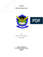 Makalah Hukum Ketenagakerjaan Dewa Wisnu Putra Prananta