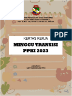 Kertas Kerja Transisi Ppki 2023