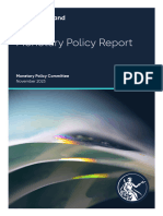 Monetary Policy Report November 2023