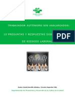 Artículo Trabajador Autonomo Sin Asalariados en Prevención