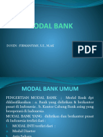 Pertemuan Ke 9 Modal Bank Umum