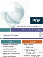 Consumers and Incentives - Part A