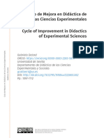 Ciclo de Mejora en Didáctica de Las C. Experimentales - Delord, Gabriela