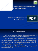 (Japan) Bioremediation of Oil Contaminated Soil With EM in Okinawa