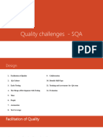 Quality Challenges - SQA