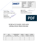 NLS-OPS-FS-PR-13 - Surface Panel NSP-04B - Rev.1.2
