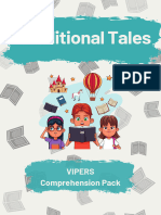 Free Traditional Tales Stage 2 - Comprehension Pack