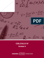 Unidad IV Contenido Cálculo IV-1