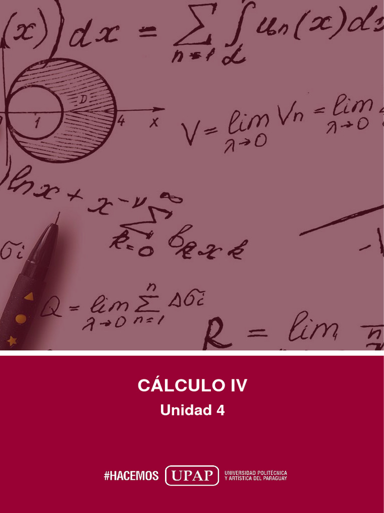 Unidad IV Contenido Cálculo IV-1 | PDF | Método de elementos finitos ...