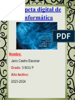 Proyecto de Informatica Finalizado Jairo M