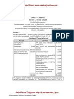 P4 Taxation New Suggested CA Inter May 18