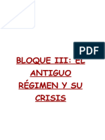 S19. Bloque III - El Antiguo Régimen y Su Crisis