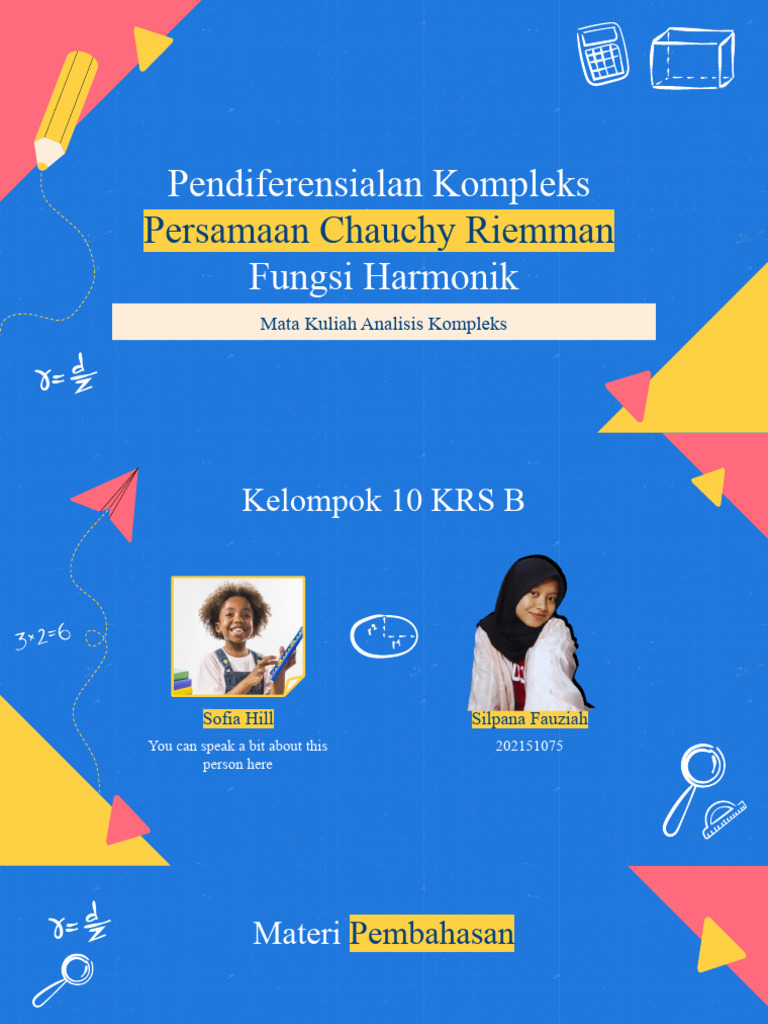 7 diferensial kompleks persamaan cauchy riemann dan fungsi harmonik