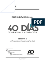 Diario Devocional Semana 2