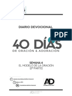 Diario Devocional - Semana 4