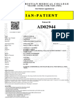 Indian-Patient: Christian Medical College