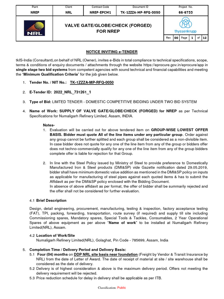 Numaligarh Refinery Limited | PDF