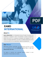 EAMD INTERNATIONAL - Company Profile and Service Brochure 2023 Rev 2