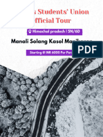 Manali - Solang & Kasol PDF