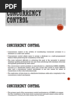 Concurrency Control