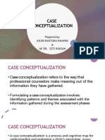 Case Conceptualization Slides Prepared by DR Mastura & DR Srs