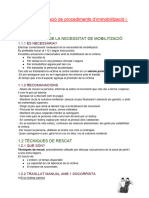 UF1 NF3 - Aplicació de Procediments D'immobilització I Mobilització