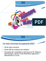 ppt obiectivele uniuni europene