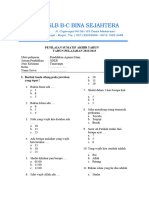 PAI Kelas I, II B