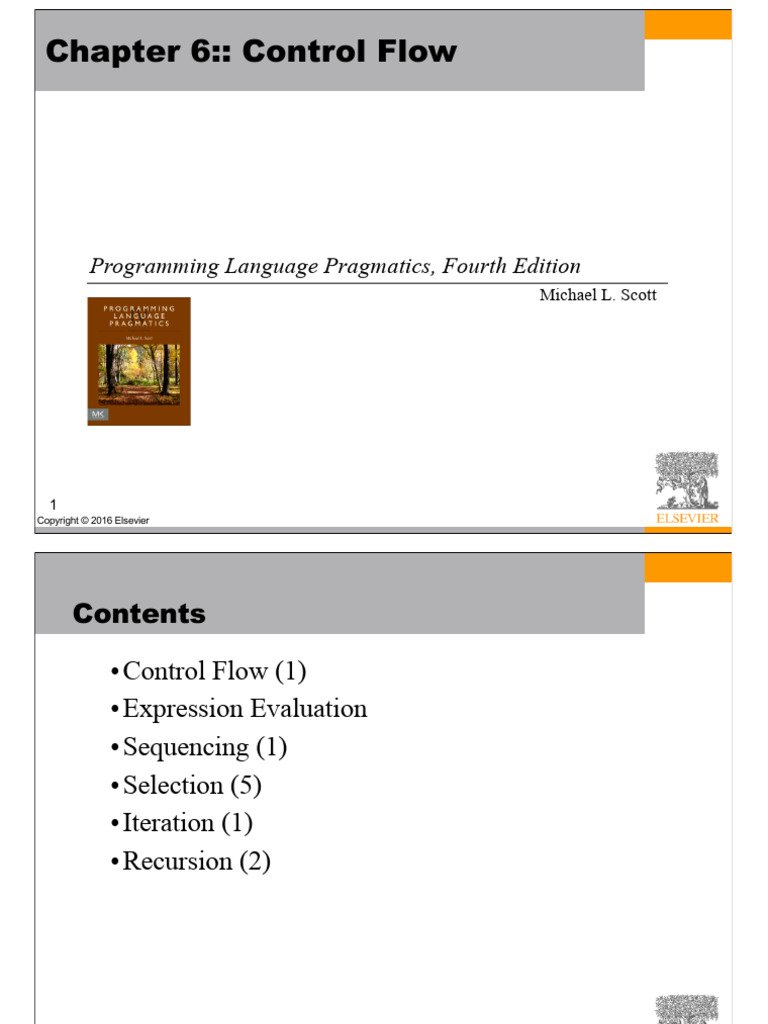 Ch06 Control Flow 4e | PDF | Teaching Methods & Materials | Computers