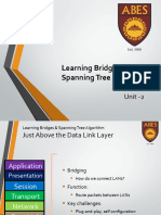 08 Learning Bridges & Spanning Tree Algorithm