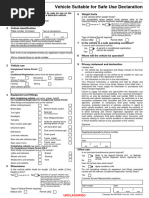 Change of Vehicle Details Form | PDF | Driver's License | Engines