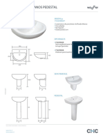 Bogen 51 Lavamanos Pedestal Yy2019007