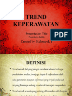 Trend Keperawatan