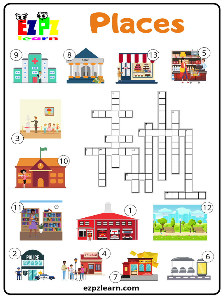 Places Crosswords 3 PDF