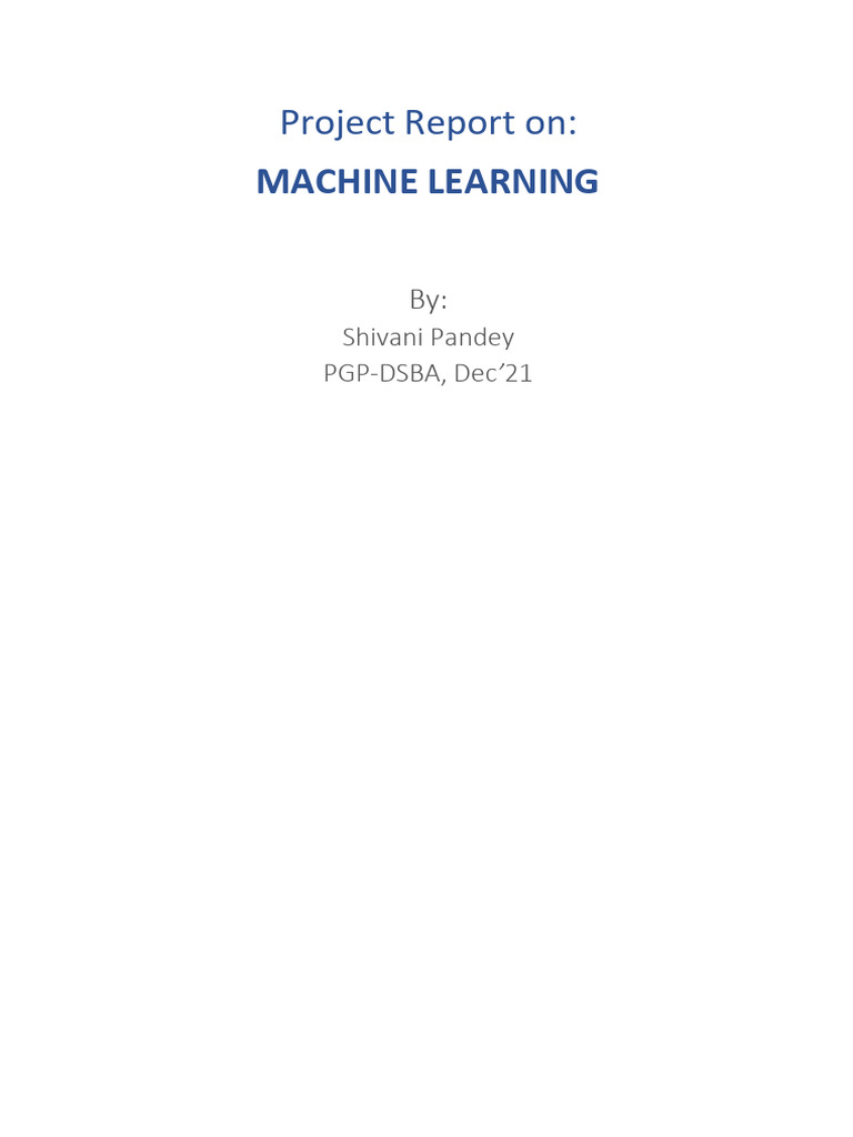 Election Prediction Using Machine Learning | PDF | Accuracy And ...
