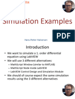 Simulation Examples