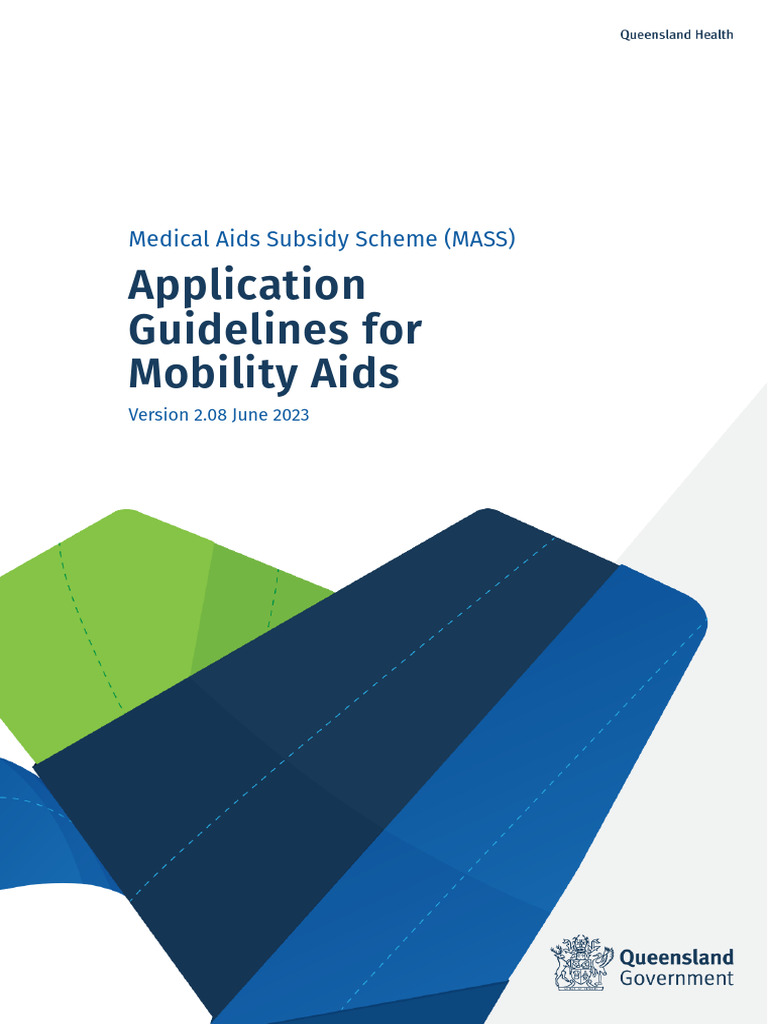 guidelines-mobility-aids | PDF | Wheelchair | Manufactured Goods
