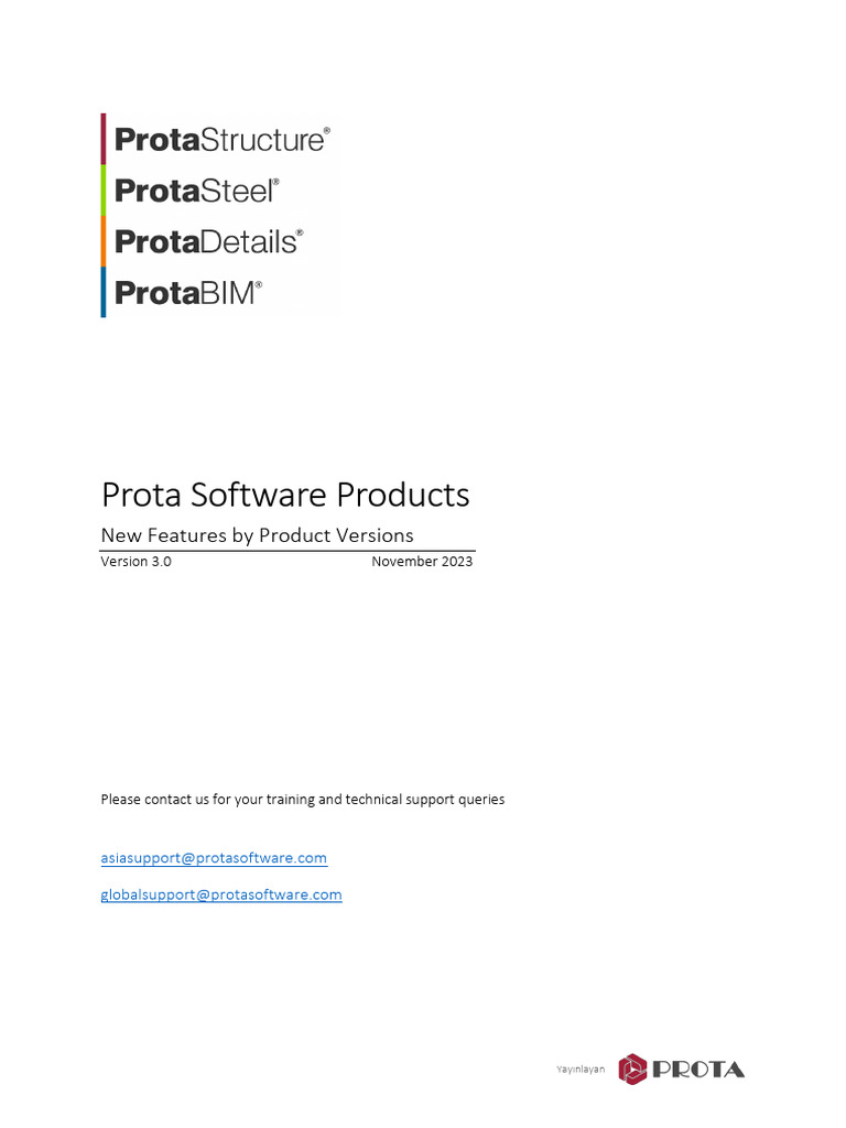 Protastructure 2024 Version Comparison Pdf