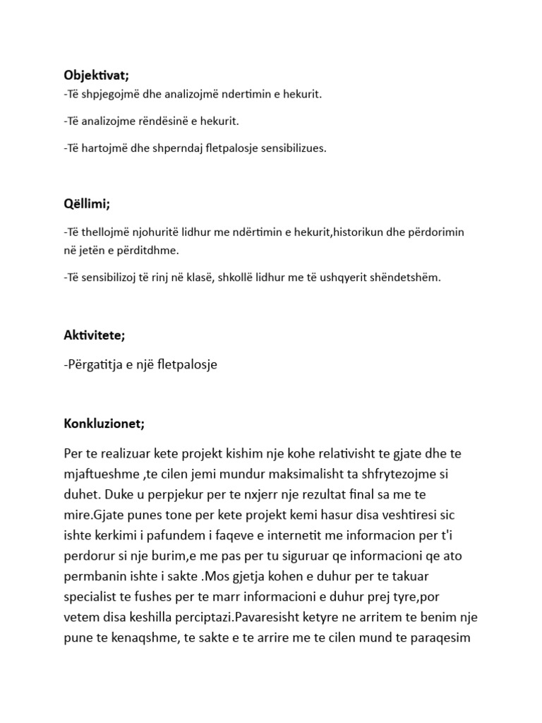 Projekt Kimi Hekuri | PDF