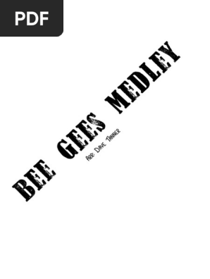 Bee Gees Medley Versão Band - Score and Parts - 231223 - 114006 | PDF