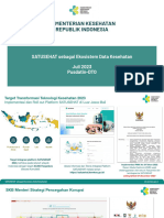 (TWG) SATUSEHAT Sebagai Ekosistem Data Kesehatan