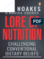 Tim Noakes Marika Sboros Lore of Nutrition Challenging Conventional Dietary Beliefs 2018 Penguin