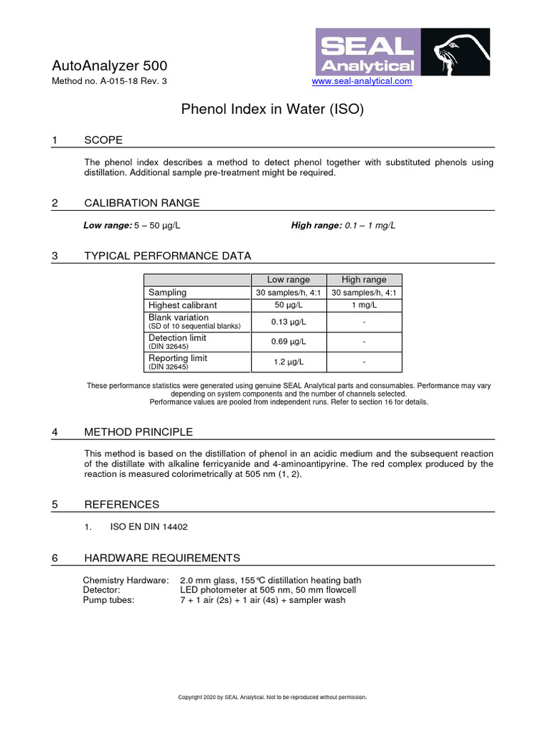 Metodo AA500 | PDF